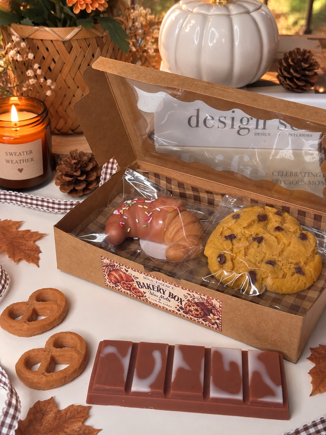Wax Melts Bakery Box
